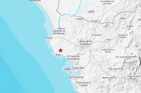 Terremoto de magnitud 3,4 sacude Rota, Cádiz
