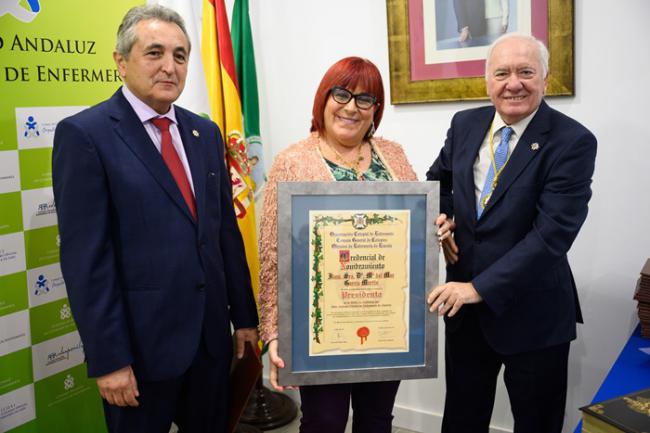 La nueva Junta de Gobierno del Colegio de Enfermería de Almería toma posesión de sus cargos