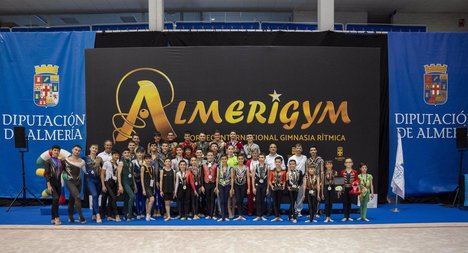 Torneo de Gimnasia Rítmica en Almería por Aniversario de Juegos del Mediterráneo