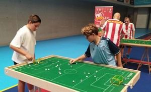 Éxito del II Torneo de Fútbol de Mesa en Almería, que atrae a más aficionados