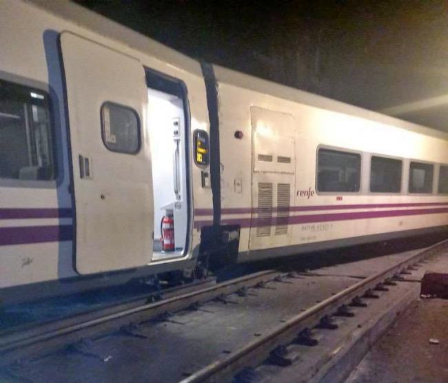 Descarrila el talgo Almería-Chamartín