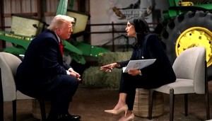 Trump insulta a periodista de NBC por cuestionarlo en entrevista