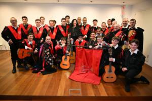 La alcaldesa recibe a los jefes de Tuna en Almería