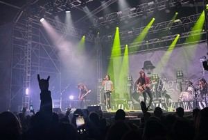 Éxito rotundo del concierto de Ultraligera en la Feria de Albox