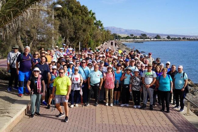 Regresa la Olimpiada de Mayores con ruta senderista en Almería
