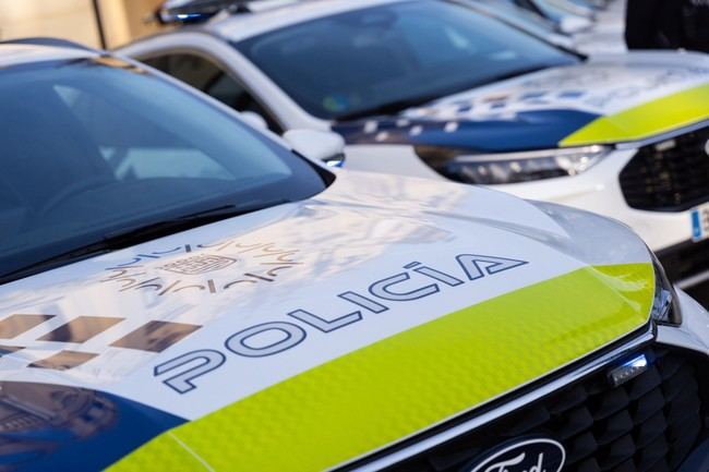 Conductor detenido en Málaga tras chocar con un coche policial durante una fuga
