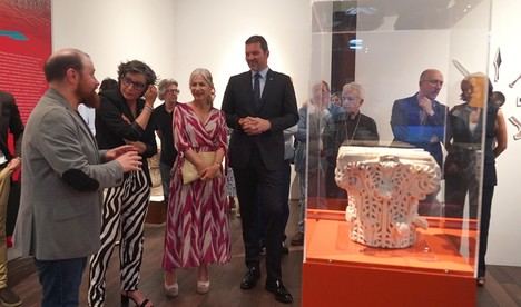 Piezas de Medina Azahara en Vigo conectan Andalucía y Galicia