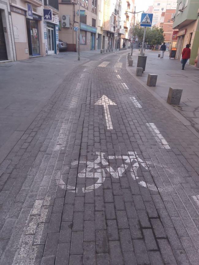 PACMA reclama un mejor mantenimiento de la red ciclista en Almería