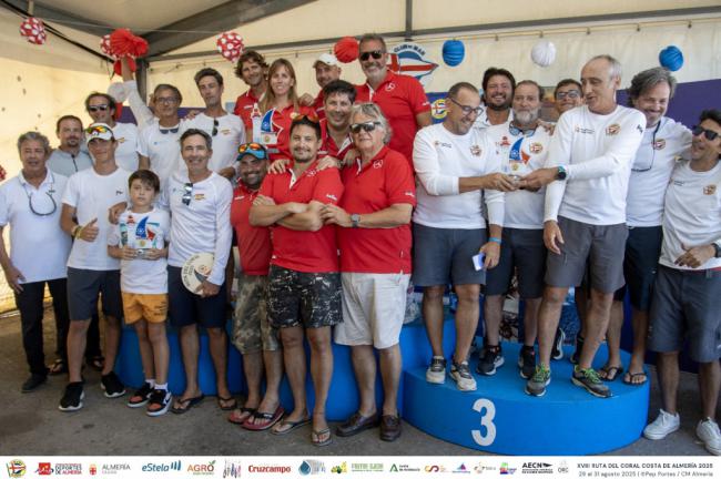 Red Shark, Olivita y Yiyi, campeones de la XVIII Ruta del Coral Costa de Almería