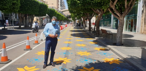 Cazorla: “Lo que están haciendo en el Paseo de Almería es una chapuza”