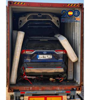 Huércal-Overa era base logística de una red internacional de robo de coches con destino a África