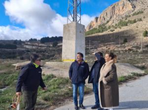 Delegado de Industria visita Los Vélez por corte eléctrico
