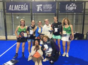 El Circuito Provincial de Padel de Almería descubre a sus primeras parejas campeonas