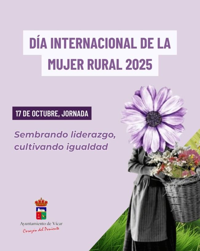Vícar conmemora el Día de la Mujer Rural con una jornada de liderazgo e igualdad