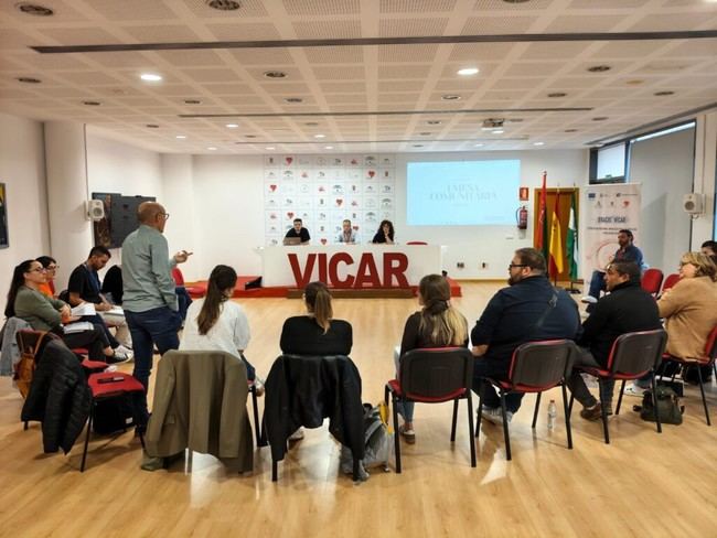 Vícar realiza su primera Mesa de Desarrollo Comunitario ERACIS+