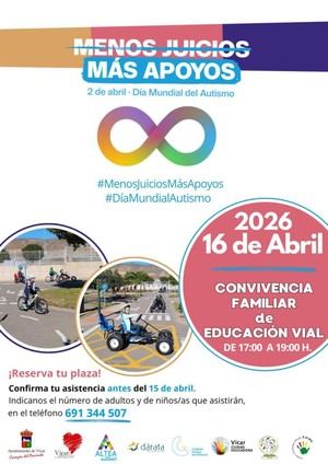 Vícar celebra el Día del Autismo con una jornada de convivencia familiar