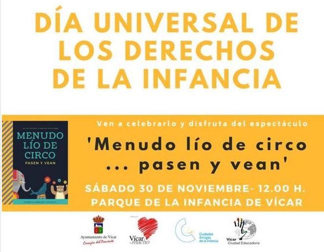 La Fiesta De Los Derechos De La Infancia Será el Sábado