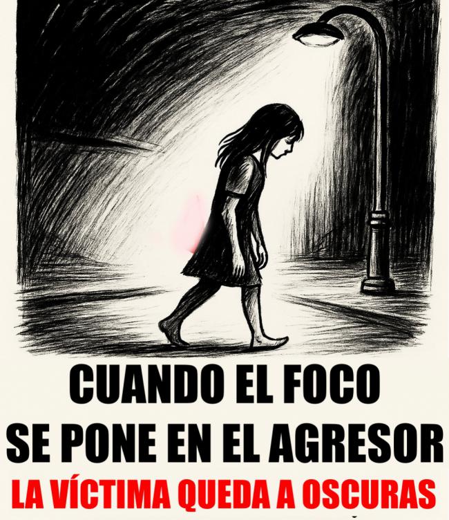 El foco en la víctima