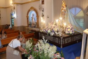Ofrenda floral a la patrona de Balerma