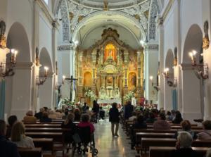 La Virgen del Saliente recibe el calor de sus devotos y visita todas las parroquias 
 