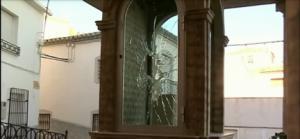 Vandalismo contra la talla de la Virgen del Carmen de Purchena
