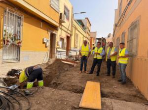 Los Planes Provinciales aseguran el agua y el alcantarillado en el casco urbano de Pechina
