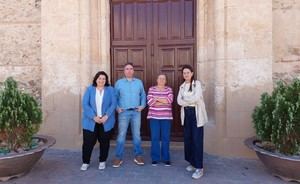 Visita de Aránzazu Martín a Uleila del Campo para impulsar políticas municipales