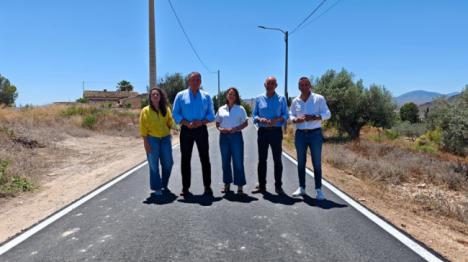 Almería impulsa la conectividad rural con la renovación de vías clave en Albox