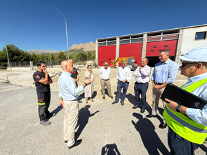 Las obras del primer Parque de Bomberos de Los Vélez encaran la recta final