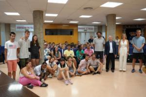Gabriel Amat da la bienvenida a los jóvenes con discapacidad
