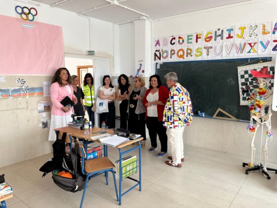 Rehabilitación del aula en el Colegio Rural de Partaloa