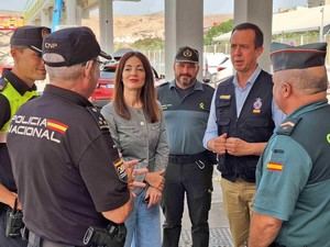 Seguridad reforzada en la Operación Paso del Estrecho en Almería