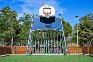 Concluye el equipamiento deportivo de acceso libre ubicado en el Parque Gloria Fuertes