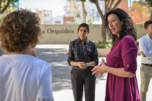 Finaliza la remodelación de la Plaza Orquídea en Almería