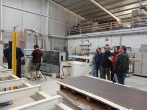 Antonio Mena visita proyectos innovadores en Pulpí