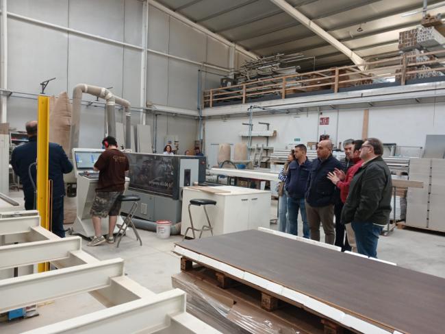 Antonio Mena visita proyectos innovadores en Pulpí