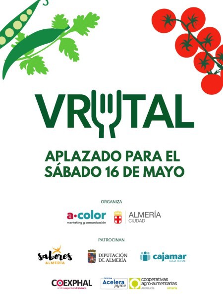 El evento VRUTAL se reprograma para el 16 de mayo por mal tiempo