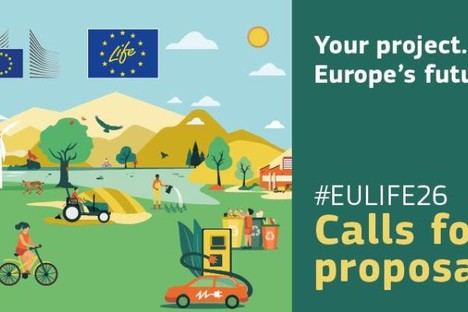 Lanzan convocatoria LIFE 2026 con €601.5 millones para una Europa más verde y competitiva