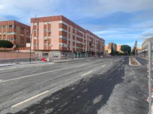 Reapertura de la avenida del Mediterráneo tras los avances en el soterramiento