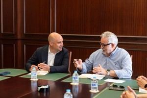 Diputación y Mesa del Tren refuerzan colaboración ferroviaria