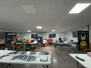 Éxito en tatuajes solidarios de Vícar con 1.300 euros recaudados
