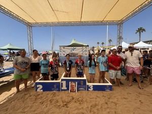 Corcera y Reyes triunfan en la Travesía de San Juan de los Terreros
