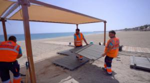 Roquetas de Mar refuerza la accesibilidad de sus playas