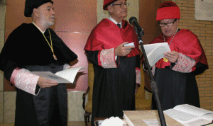 Rafael Escuredo, nuevo Doctor Honoris Causa de la UAL, pide “no dar un paso atrás” en educación, sanidad o prestaciones sociales 