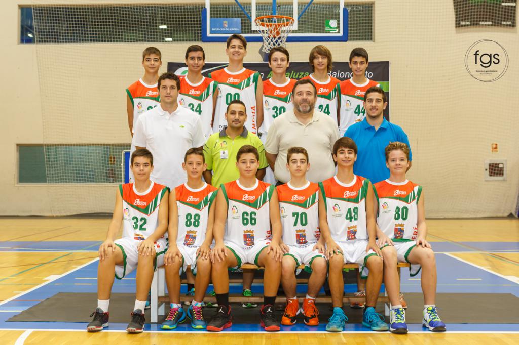 La Selección de Almería infantil masculina de baloncesto quinta en el La Selección de Almería infantil masculina de baloncesto quinta en el